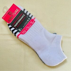 Juncture Performance Low Cut Socks 2-Pack Cushioned Arch Support 5–9